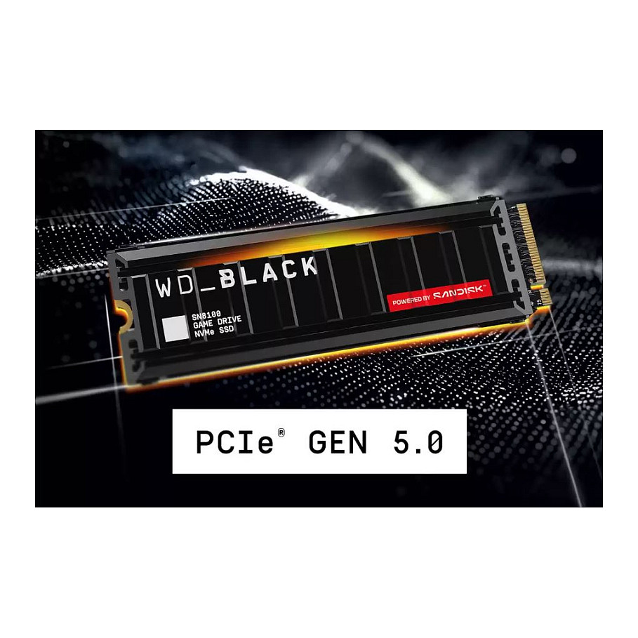 SSD e Brendshme Western Digital M.2 / 8TB / WD Black SN8100 / NVMe / With Heatsink - 4