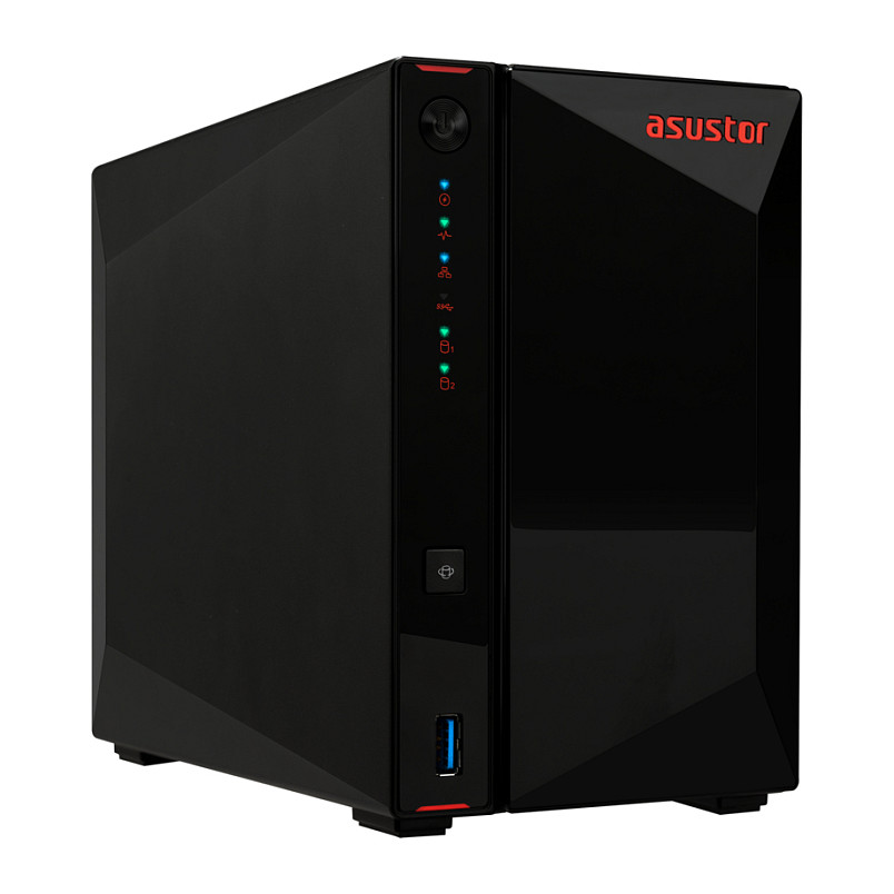 NAS Asustor Nimbustor 2 Gen2 AS5402T / 2‑Bay Desktop / Quad‑Core 2.0 GHz - 2