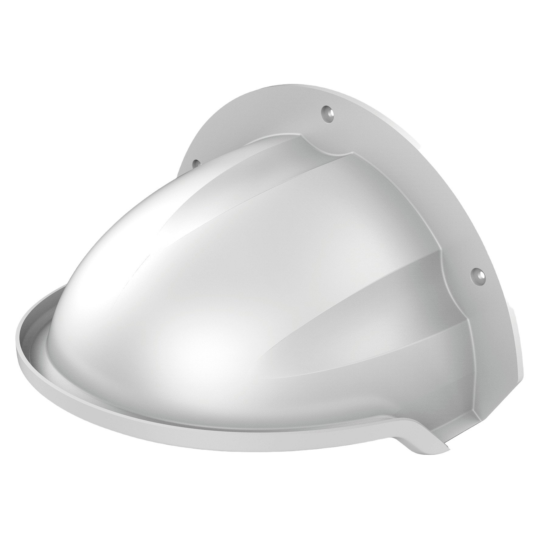 Mbulesë për Kamera Hikvision DS-1250ZJ / Rain Shade / Për Kamera Dome / Outdoor / 264.7 x 152 x 189.6mm - Bardhë