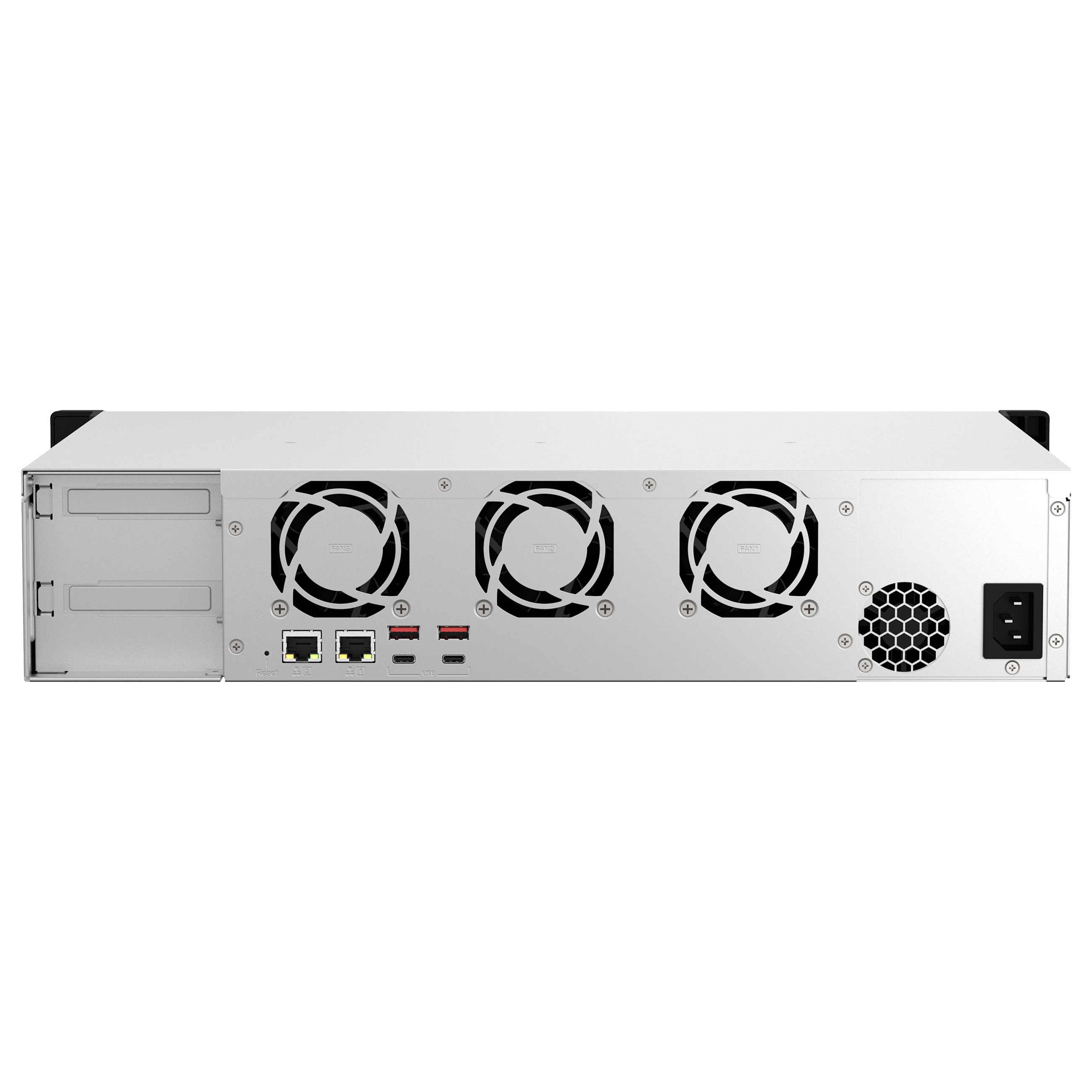 NAS QNAP TS‑873AeU‑4G 8‑Bay Rackmount / AMD Ryzen V1000 V1500B (4 cores / 8 threads, 2.2GHz) /4GB DDR4 / 8xSATA 6Gbps - 6