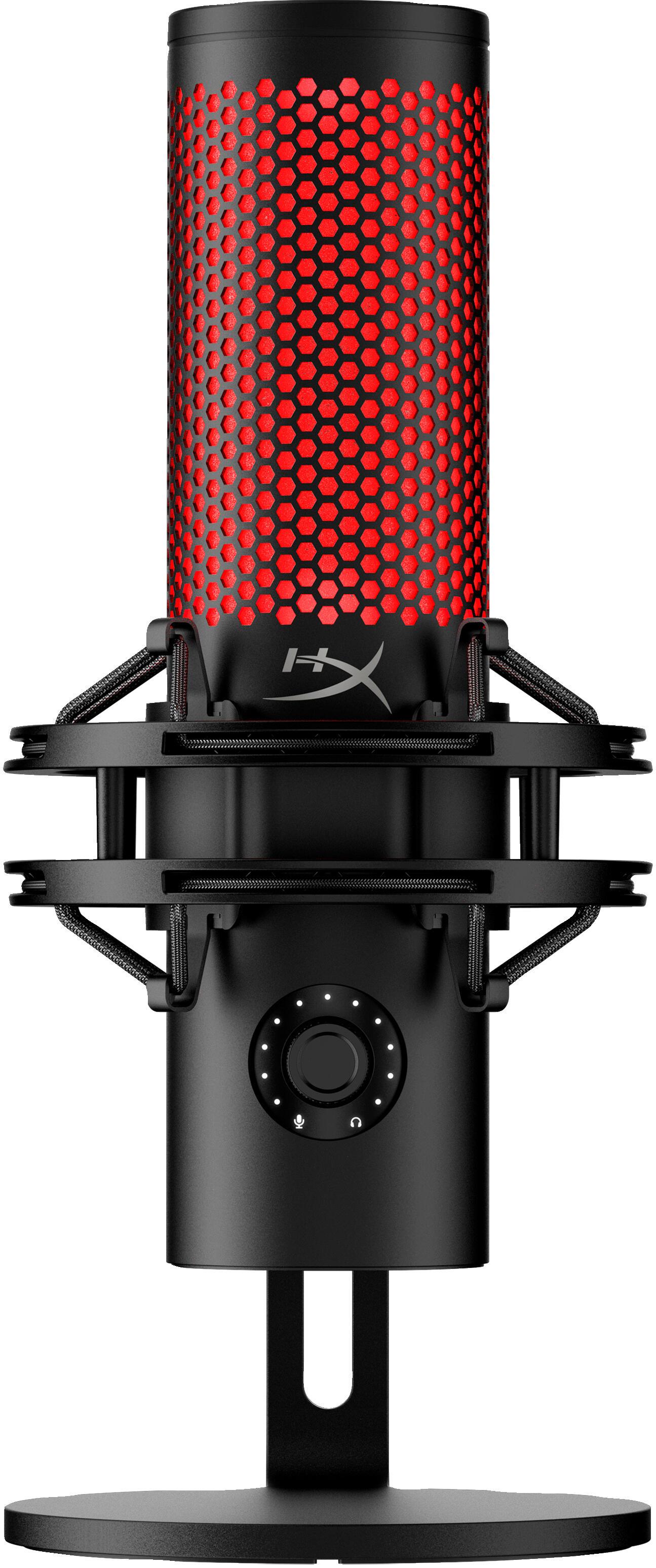 Mikrofon HyperX QuadCast 2 / 20Hz - 20kHz / -7.5dB / USB-C/3.5mm - Zezë / Kuqe