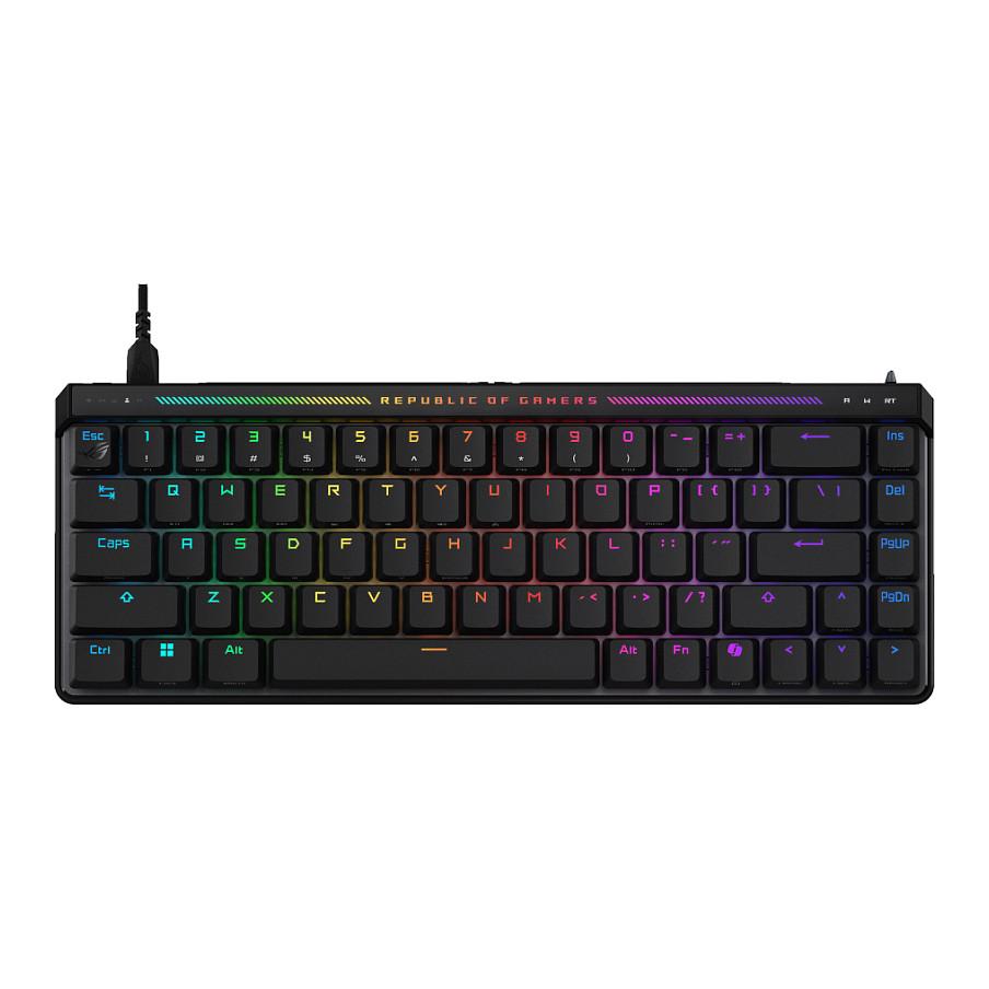 Tastierë Gaming ASUS ROG Falchion Ace HFX / 65% / Magnetic-Mechanical / RGB - Zezë - 1