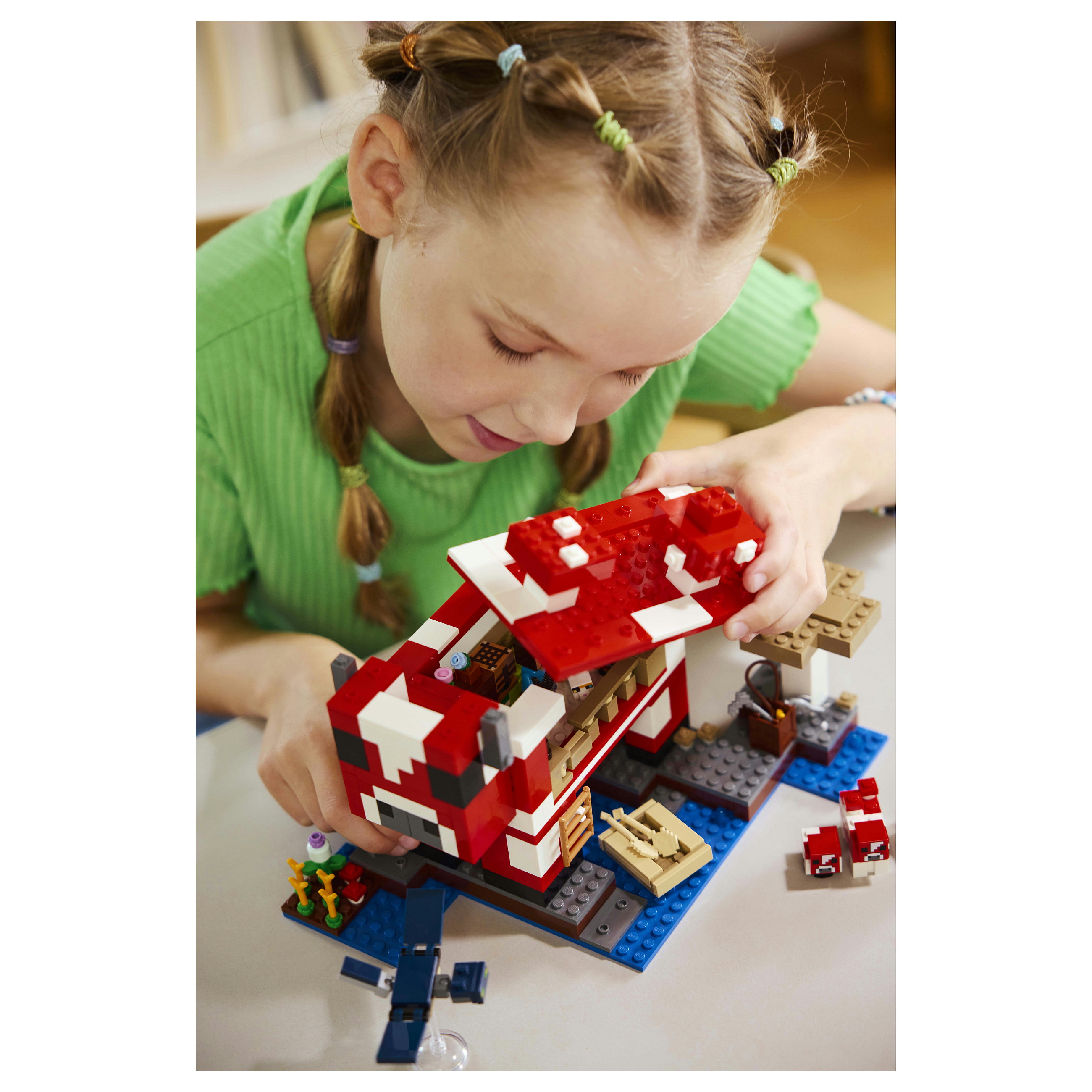 LEGO 21270 Minecraft The Mooshroom House - 5