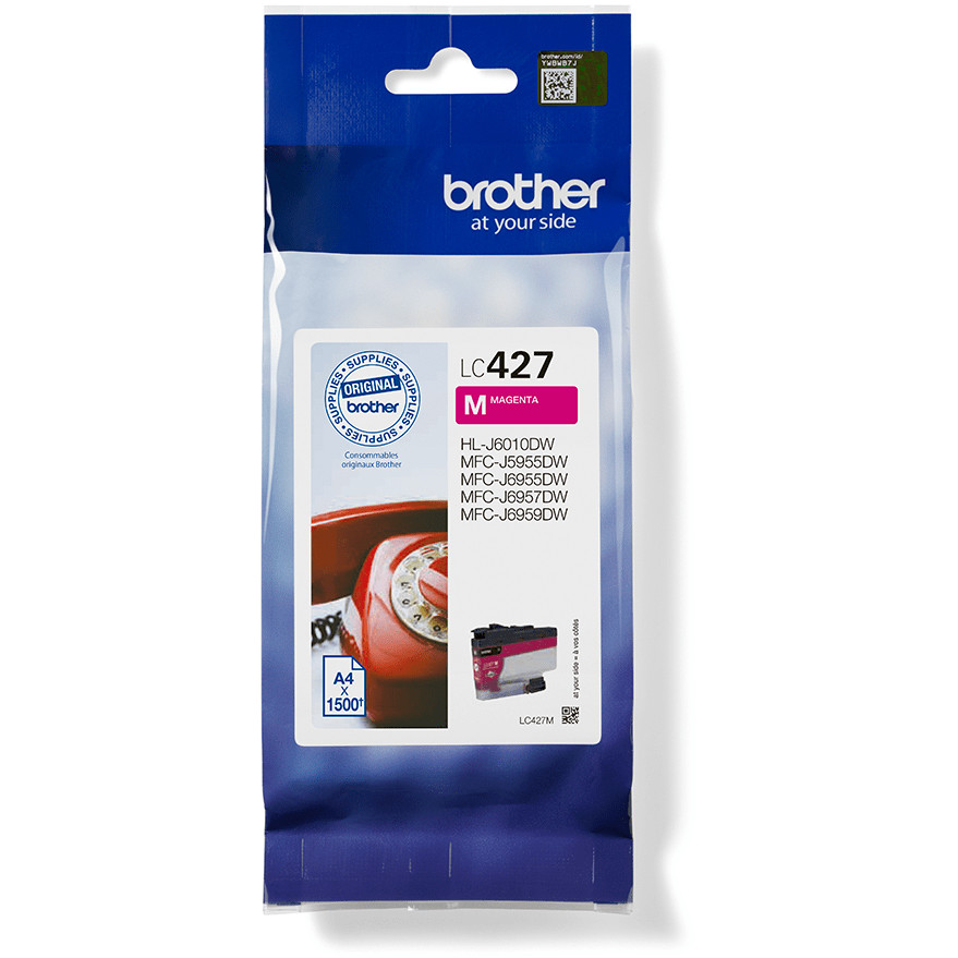INK Brother LC-427M / 1500 faqe – Rozë - 4