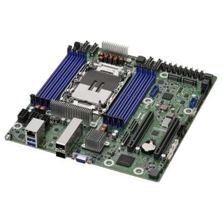 Motherboard ASRock Rack GNRD8UD-2Q, Intel LGA4710, Xeon 6, DDR5 ECC RDIMM, Deep Micro-ATX, 2x PCIe 5.0 x16, 2x 25GbE, IPMI