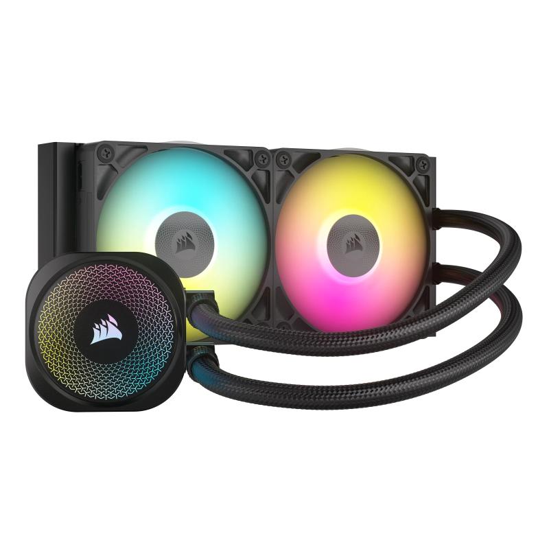 Ftohës për Procesor Corsair iCUE LINK TITAN 240 RX RGB AIO Liquid CPU Cooler L – Zezë - 1