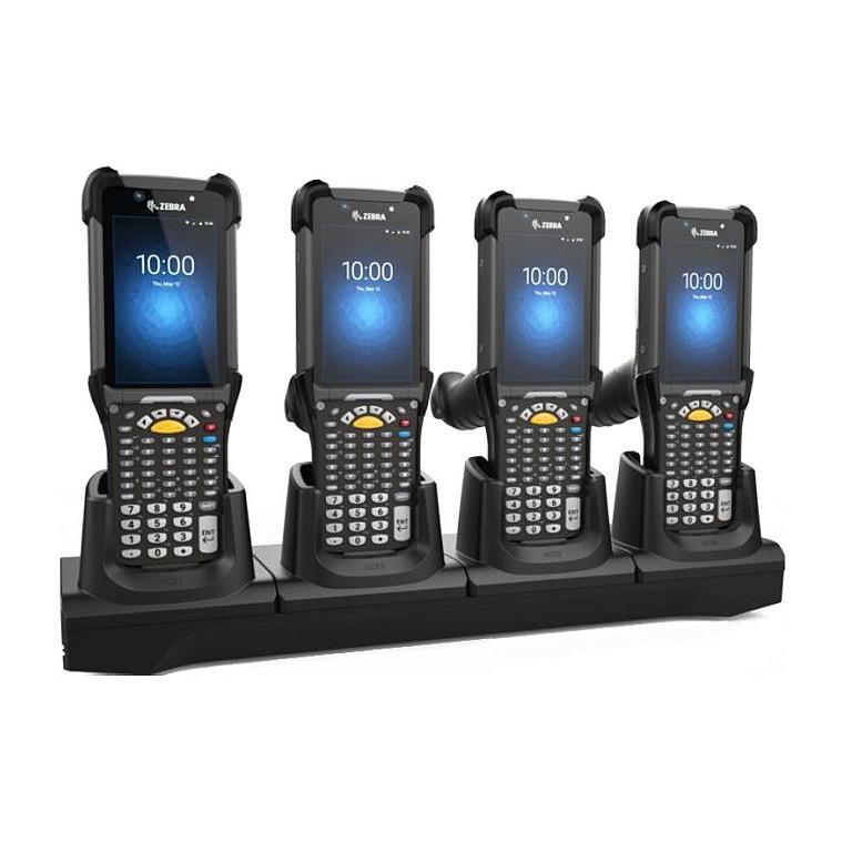 Stacion Karikimi për Skaner Zebra CRD-MC93-4SCHG-01 / 4 Slote / Fast Charge / Për MC93 - Zezë
