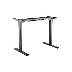 Kornizë për Tavolinë EQUIP 650805, Elektrike, 2 Motorë, 125kg, 62–128cm, 100–170cm - Zezë