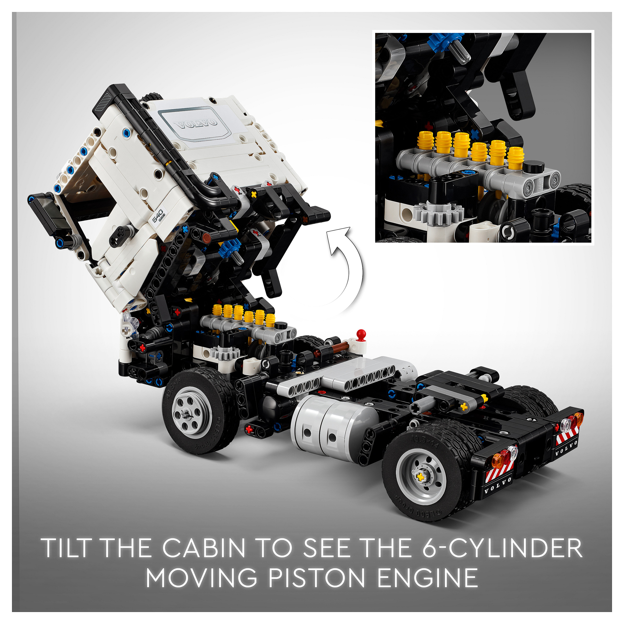 LEGO Technic Volvo FMX Truck with EC230 Electric Crawler Excavator 42175 - 27