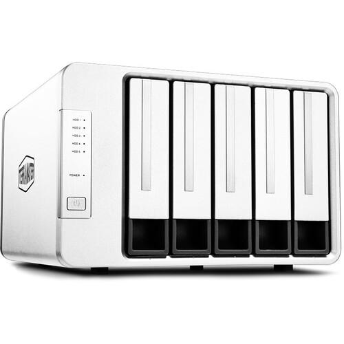 Këllëf për Disqe TerraMaster D5-310, 5 Bay SATA, USB-C 3.1 Gen 1, Hardware RAID - Hiri