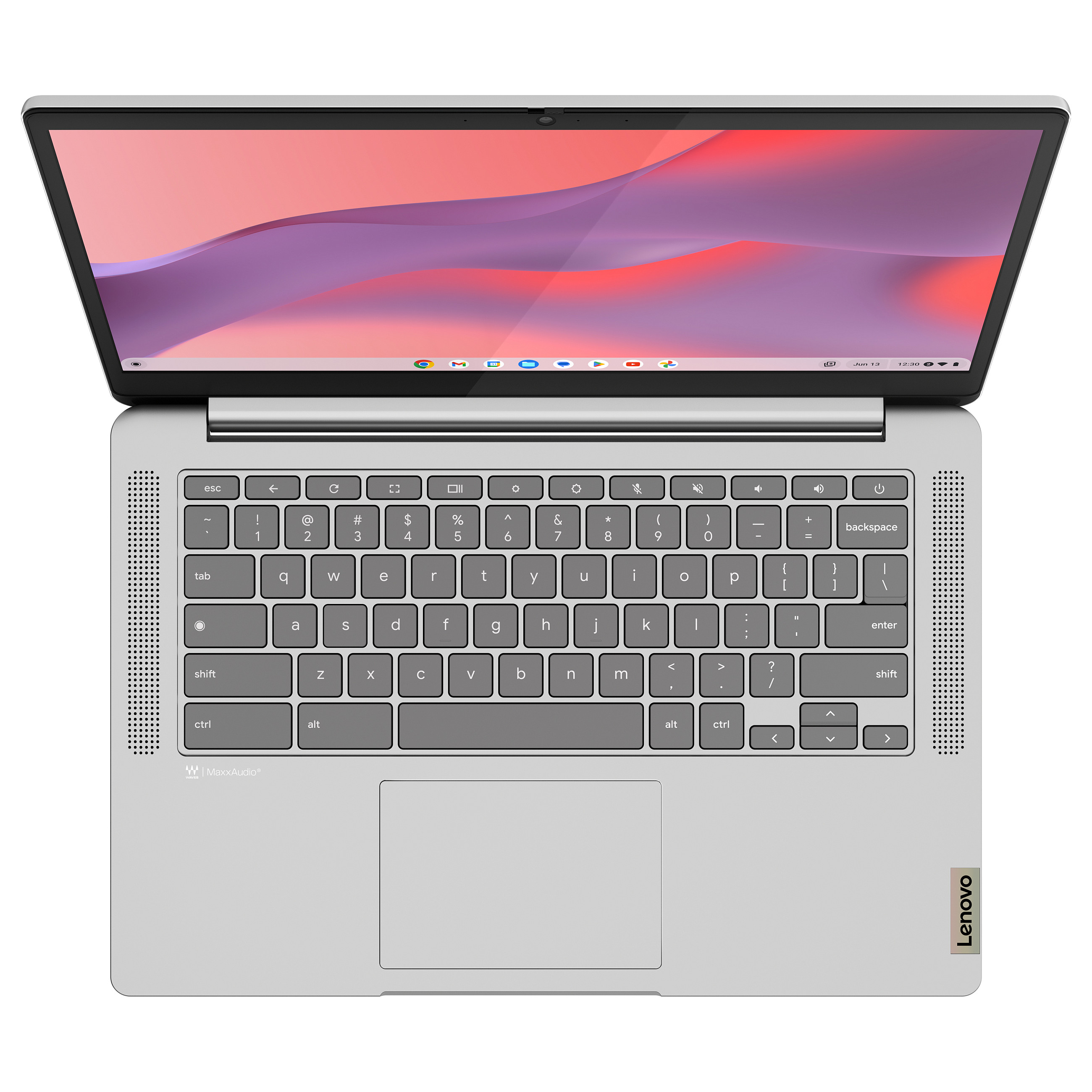 Laptop Lenovo IdeaPad Slim 3 14M868 / Kompanio 520 / 4GB LPDDR4x / 128GB / 14" Full HD TN AG / ARM Mali-G52 / DE  - Gri - 6