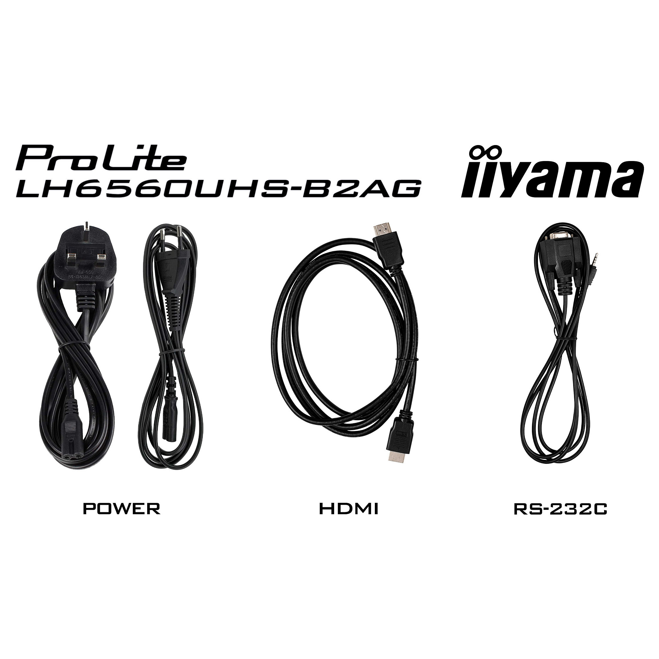 Ekran Prezantues iiyama ProLite LH6560UHS-B2AG / 65″ / 4K UHD VA LED / 60Hz / 6.5ms / HDMI + USB / Speaker - Zezë - 13