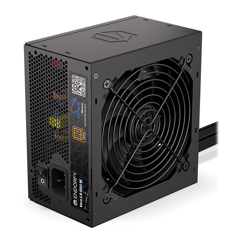 Furnizues Energjie Endorfy Vero L6 / 550W / ATX 3.1 / 80 PLUS Bronze / Non-Modular - Zezë