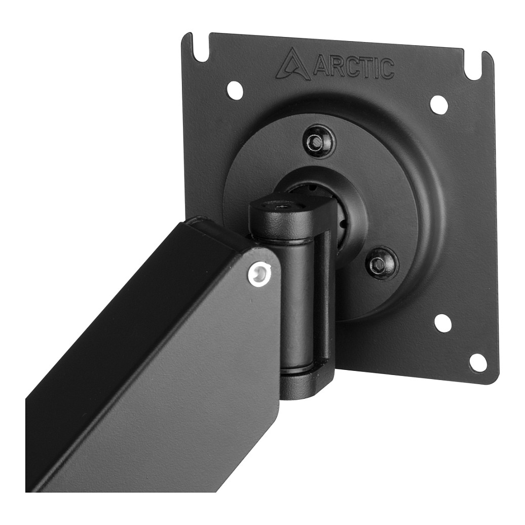 Mbajtëse për Monitor ARCTIC X1-3D / 1 Monitor / deri 40" / 10kg / VESA 75x75-100x100 / Full Motion / Gas Spring / Tavolinë - Zezë - 4