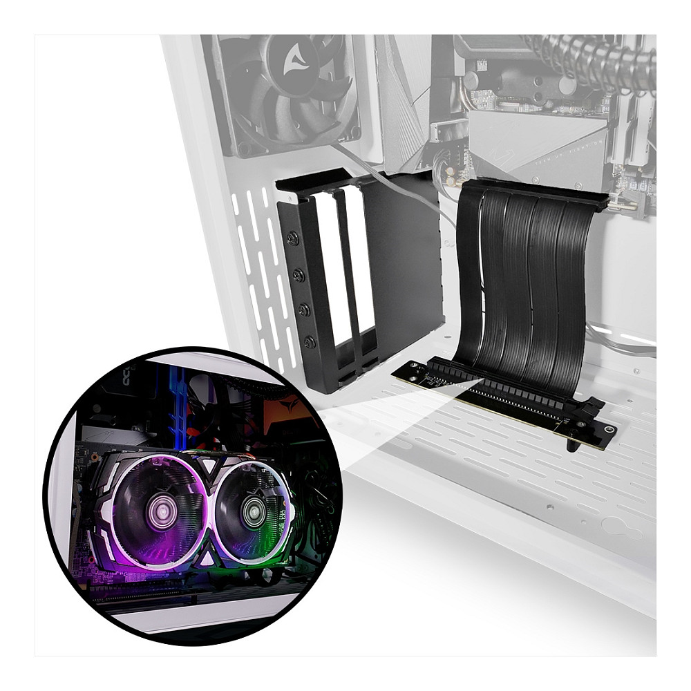 Sharkoon Compact VGCK – Riser Card (Zezë, for MS-Y/Z1000 PC Case) - 2