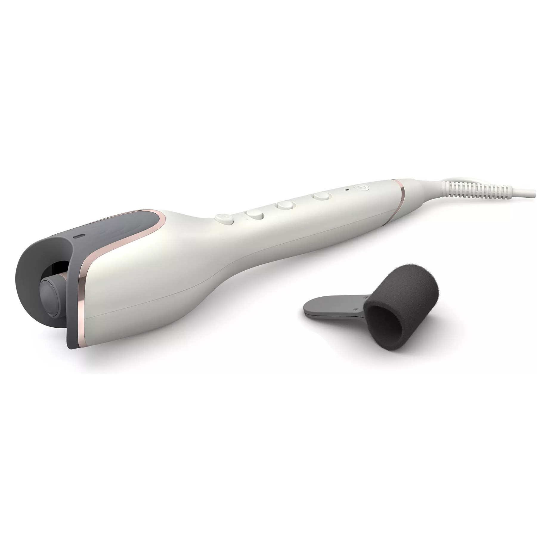 Stiluese për flokë për kaçurrela Philips StyleCare Prestige BHB878/00 / MoistureProtect / Ionic / Keratin-Ceramic / 27 Kombinime – Bardhë
