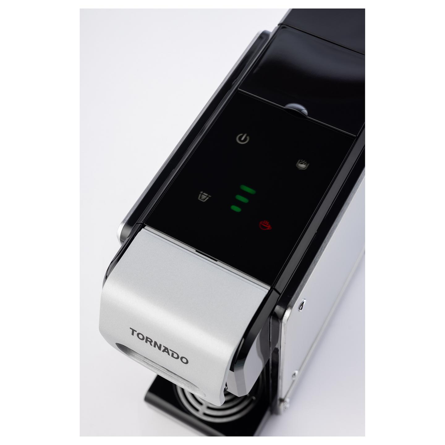 Aparat për Kafe me Kapsula TORNADO TST-550-GS, 1450 W, 19 bar, Rezervuar 1 L – Argjend/Zezë - 6