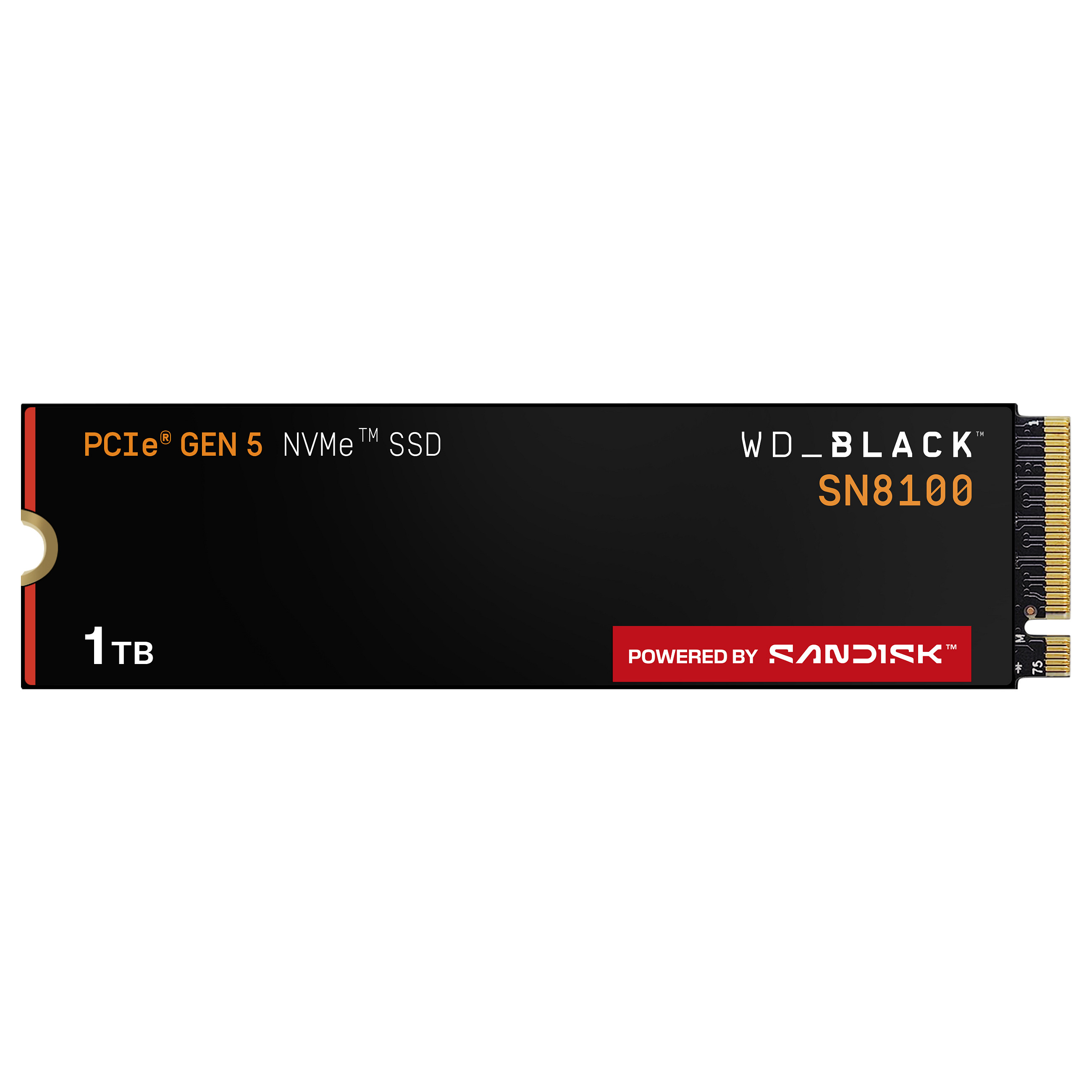 SSD të Brendshme 1TB M.2 WD Black SN8100 NVMe PCIe 4.0 x 4 - 1
