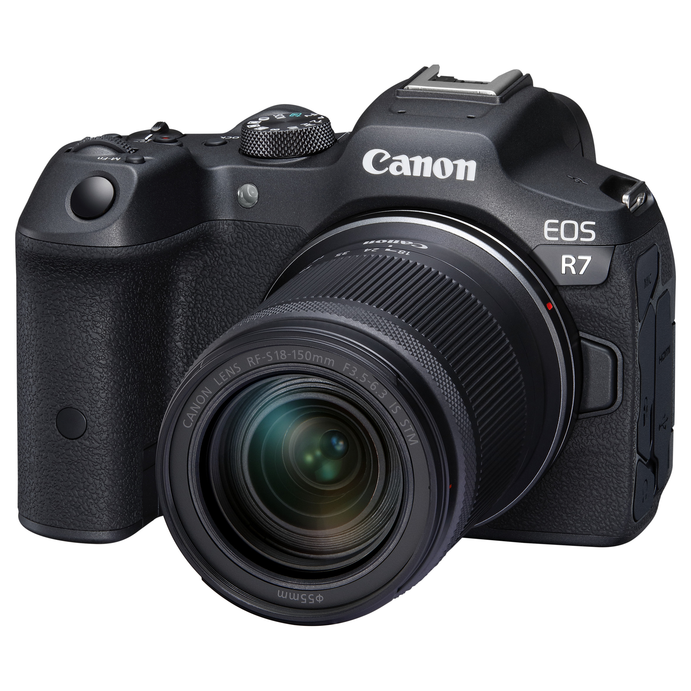 Kamerë digjitale Canon EOS R7 / APS-C / 32.5MP / 4K60p / 651 AF / 15fps / 30fps / RF-S 18-150mm F3.5-6.3 IS STM - Zezë - 4