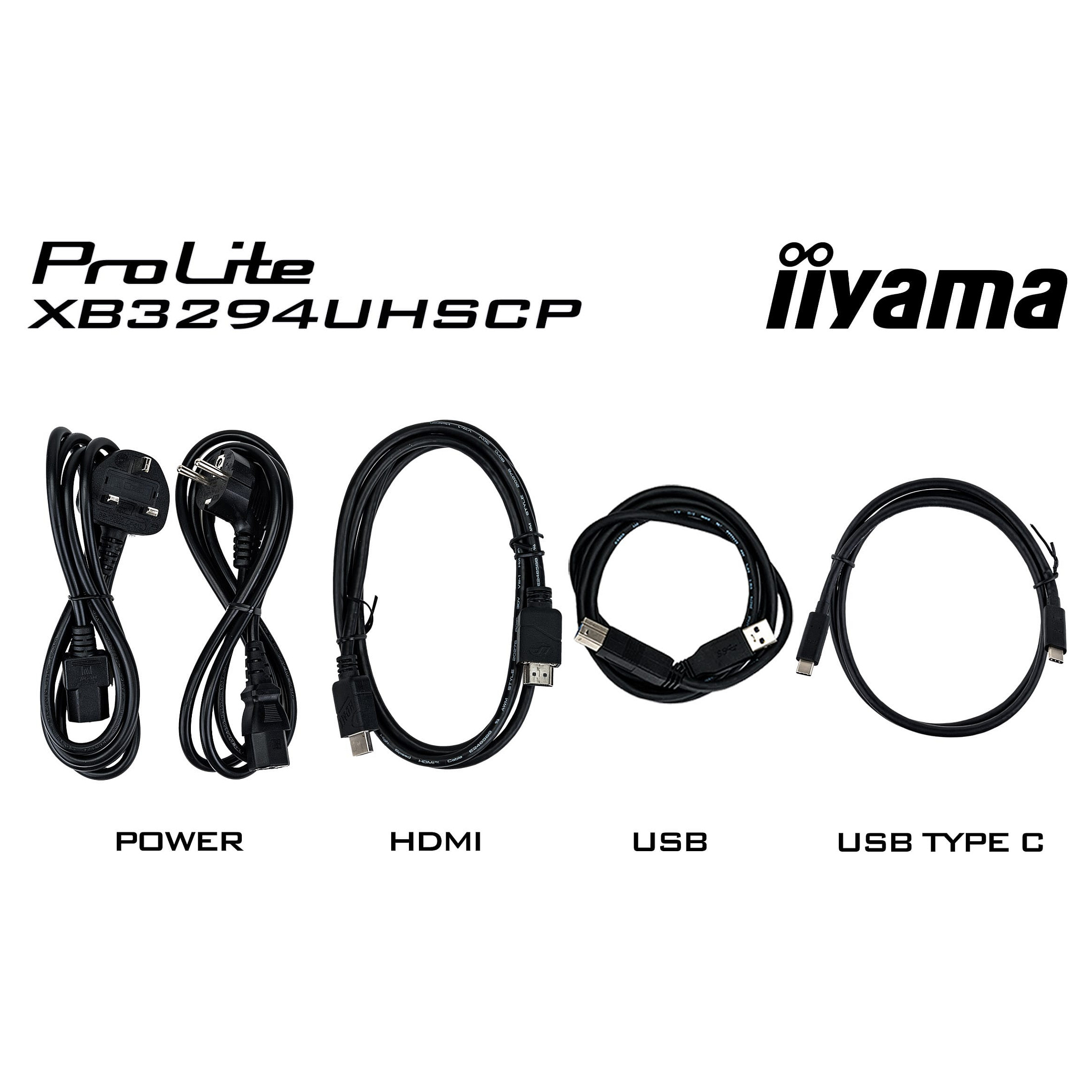 Monitor IIYAMA XB3294UHSCP-B1 / 31.5" / 4K Ultra HD VA / 75 Hz / 2 ms / HDMI+USB+DP+HDCP - Zezë - 12
