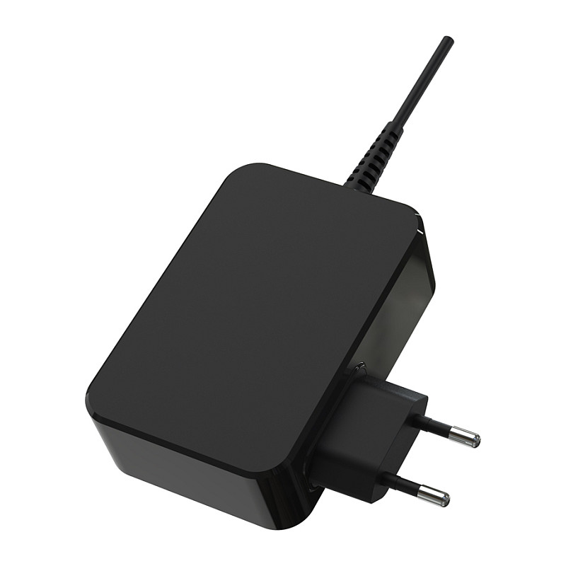 Adapter për Laptop LC-Power LC-NB-GAN-90-C / 90W / USB Type-C PD / GaN - Zezë - 3