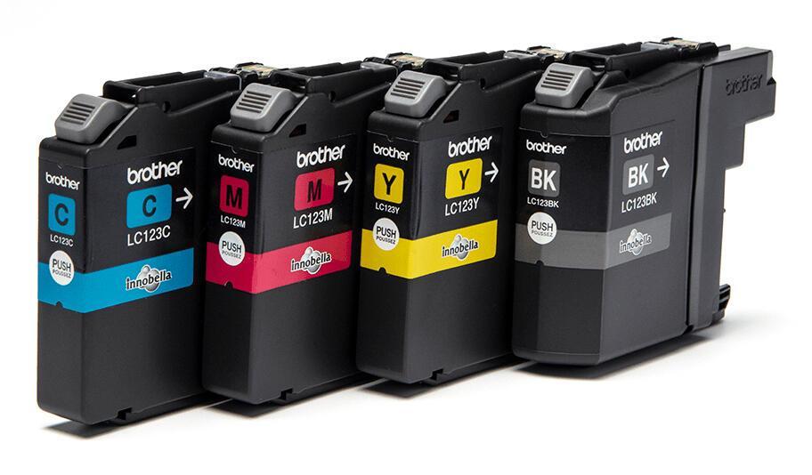 INK Brother LC-123VALBP / 2400 faqe / Multipack - Shumëngjyrësh - 1