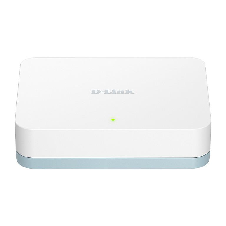 Switch D-Link DGS-1005D/E, 5× Gigabit Ethernet RJ45, Unmanaged, 10Gbps - Bardhë - 1