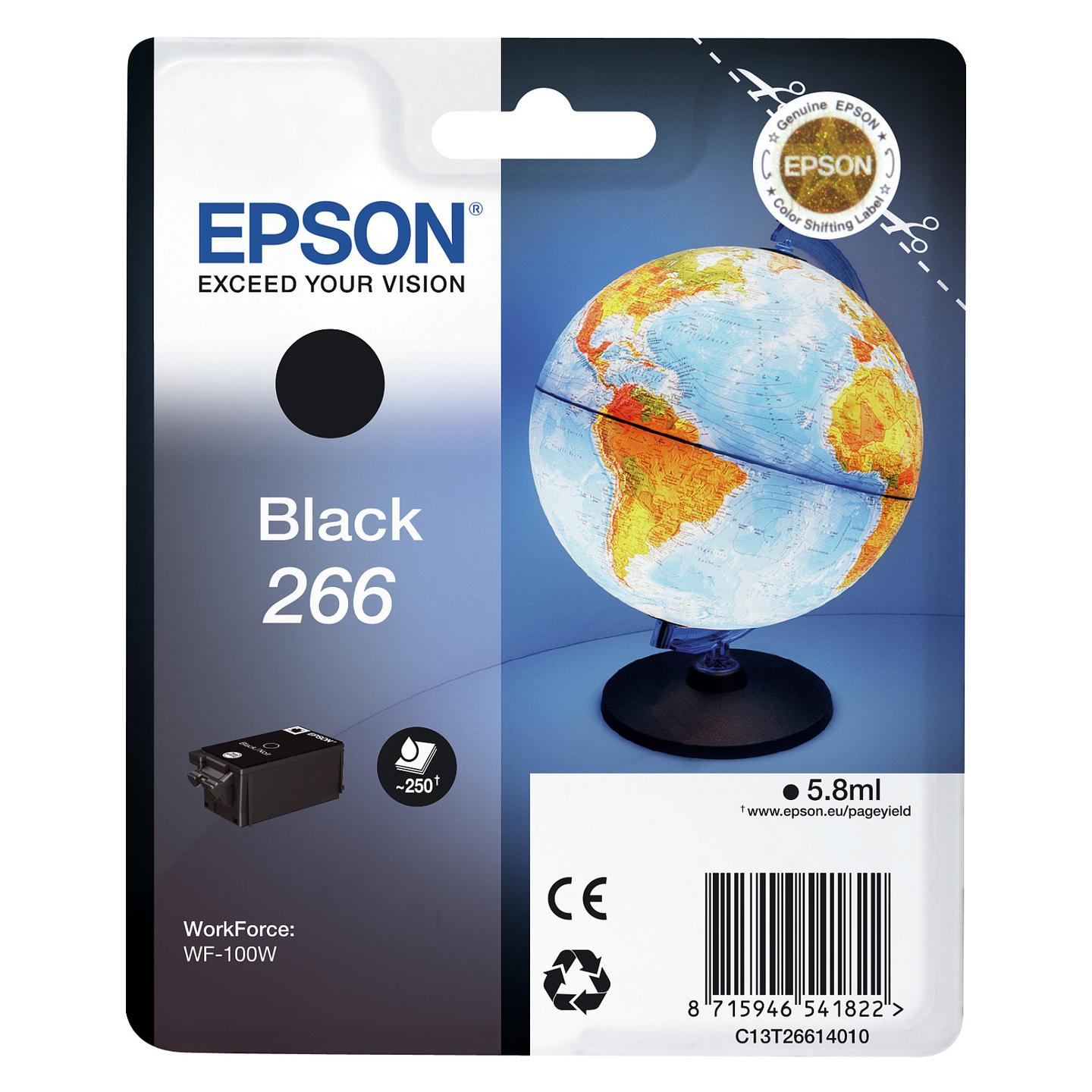 Ink Epson 266 Globe, 5.8 ml, 250 faqe - Zezë