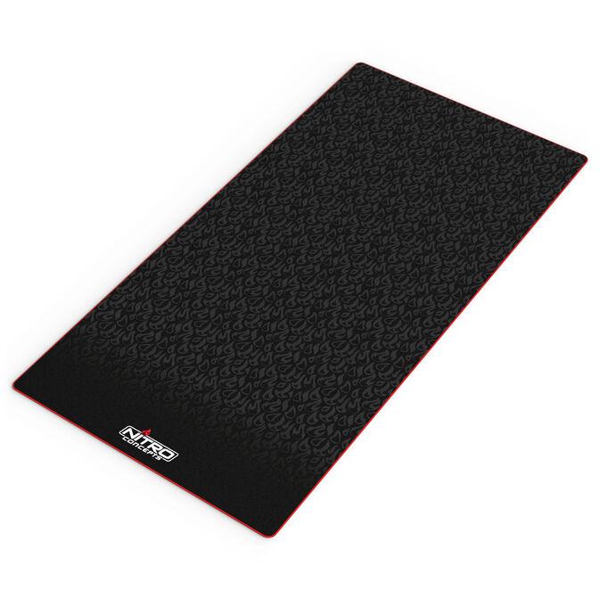 Tapet për Dysheme Nitro Concepts Floor Mat / Sim Racing / 150 x 75 cm / Antirrëshqitës / Zvogëlim i Zhurmës - Zezë - 2
