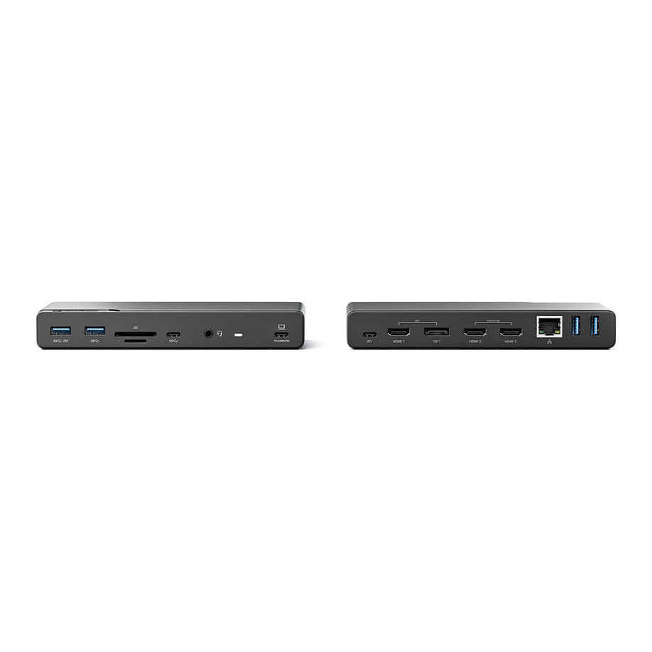Docking Station Alogic 14-in-1 Wired / USB-C / USB-A / HDMI / DP / PD DV4 Quad Display - 3