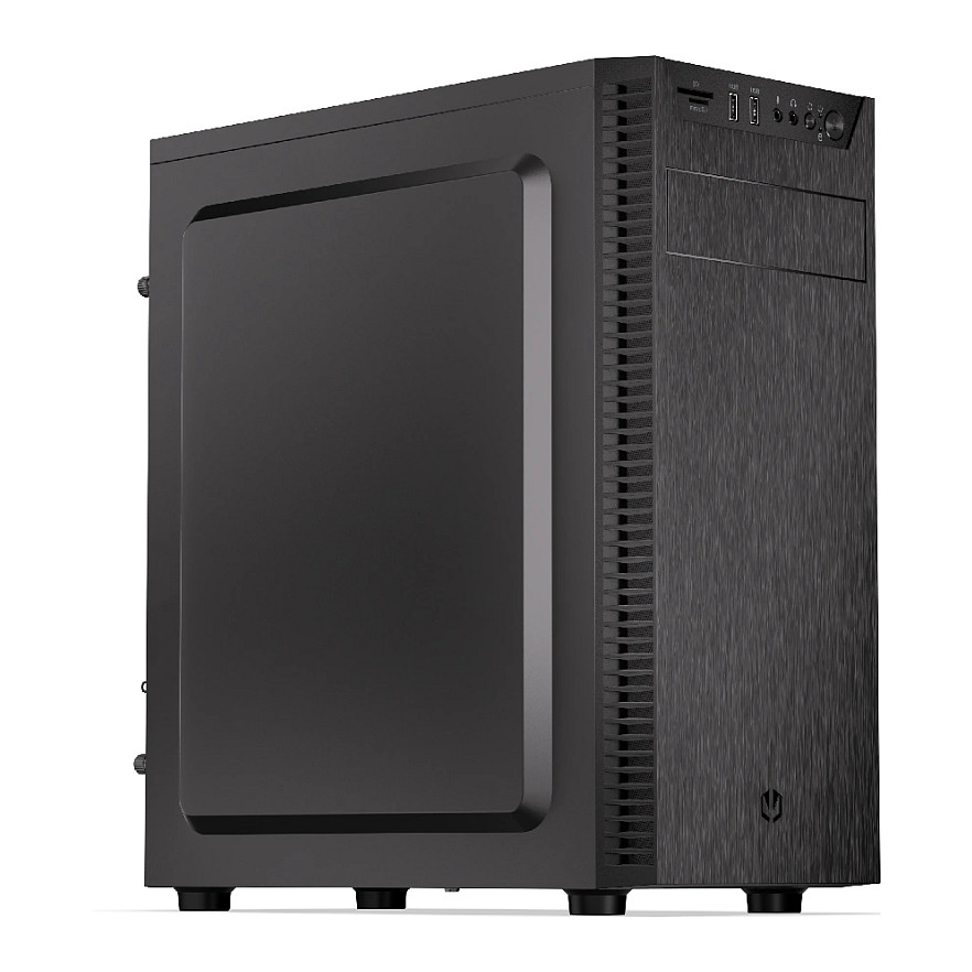 Kasë PC ENDORFY Armis 100 Solid / Tower / 120mm Fan / HDD 2.5"/3.5"/5.25" - Zezë - 1