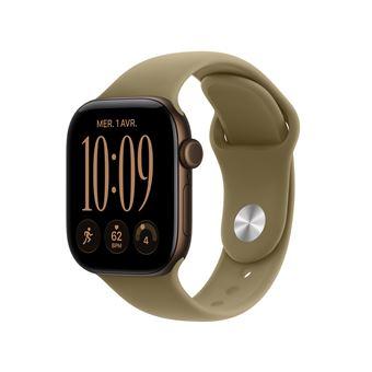 Apple Watch Series 12, 42mm, GPS, Dark Bronze Aluminium, Olive Sport Band - S/M - 1