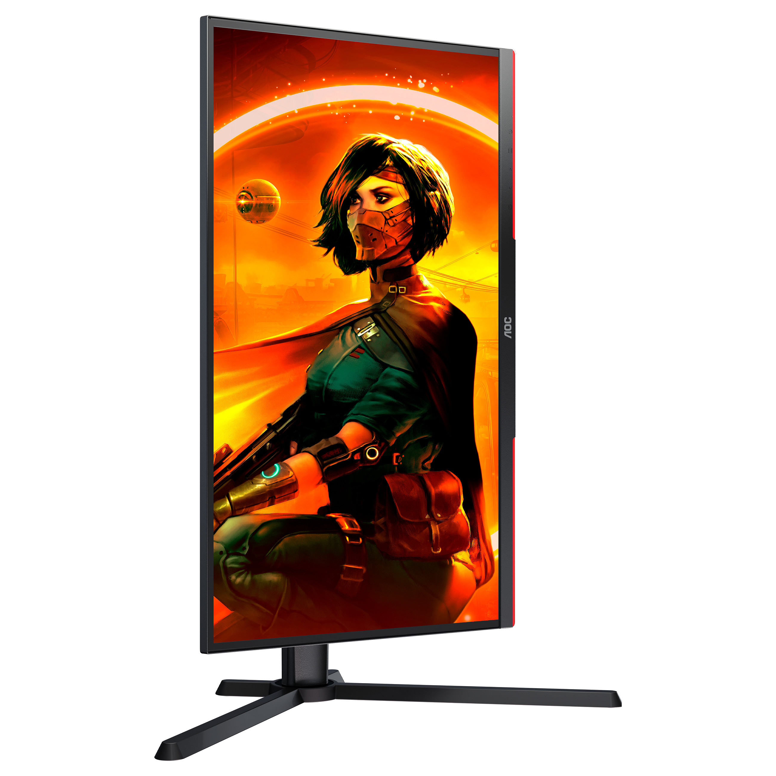 Monitor Gaming AOC G3 25G3ZM/BK / 25"/ Full HD WLED / 240Hz / 0,5ms / HDMI+DP - Zezë/Kuqe - 11