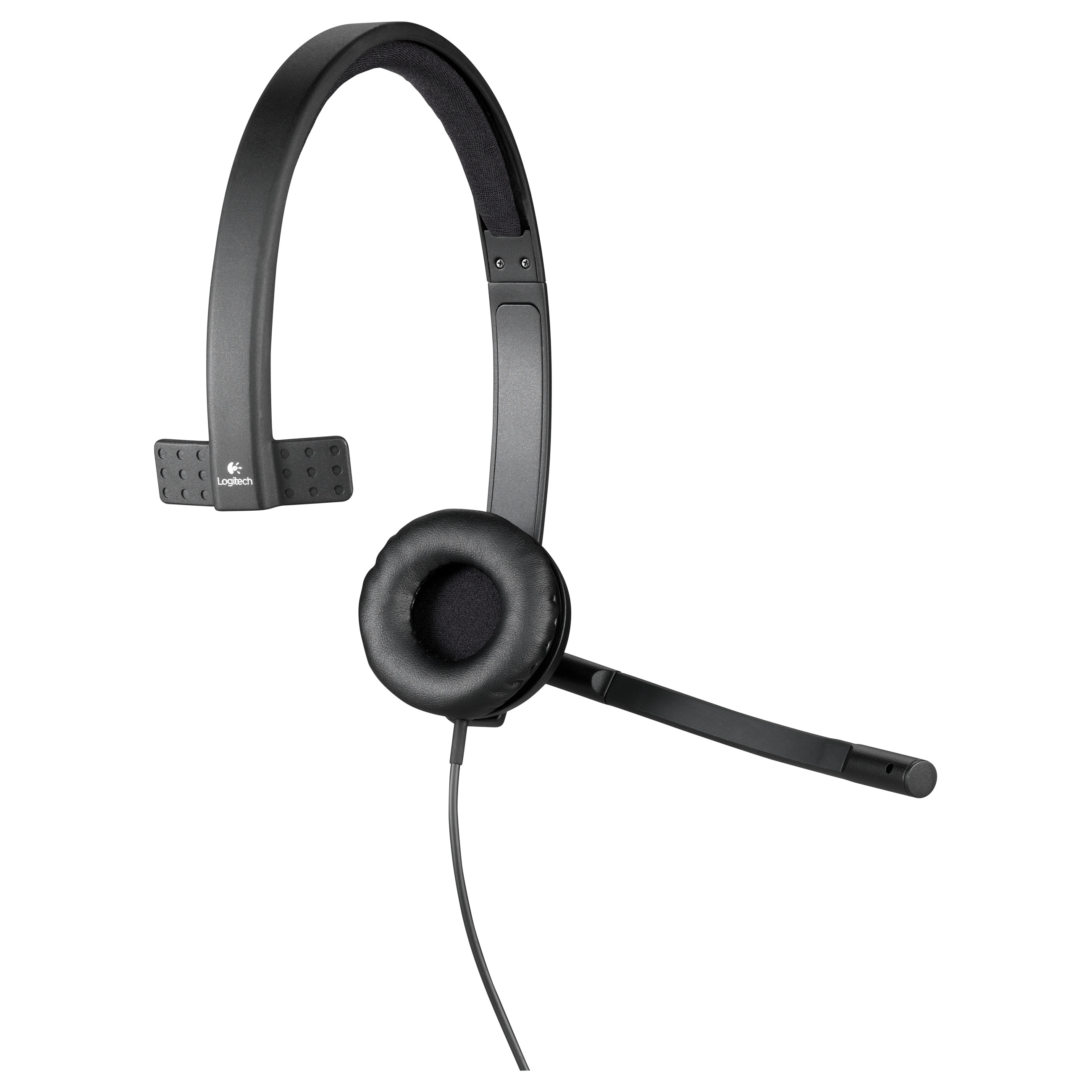 Kufje me Kabllo Logitech H570e / USB / Mono - Zezë - 3