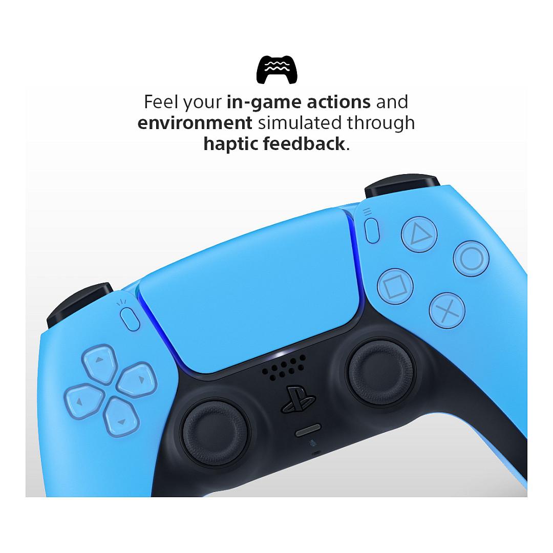 Kontroller Sony PlayStation 5 DualSense V3 / Wired & Wireless – Blu - 4