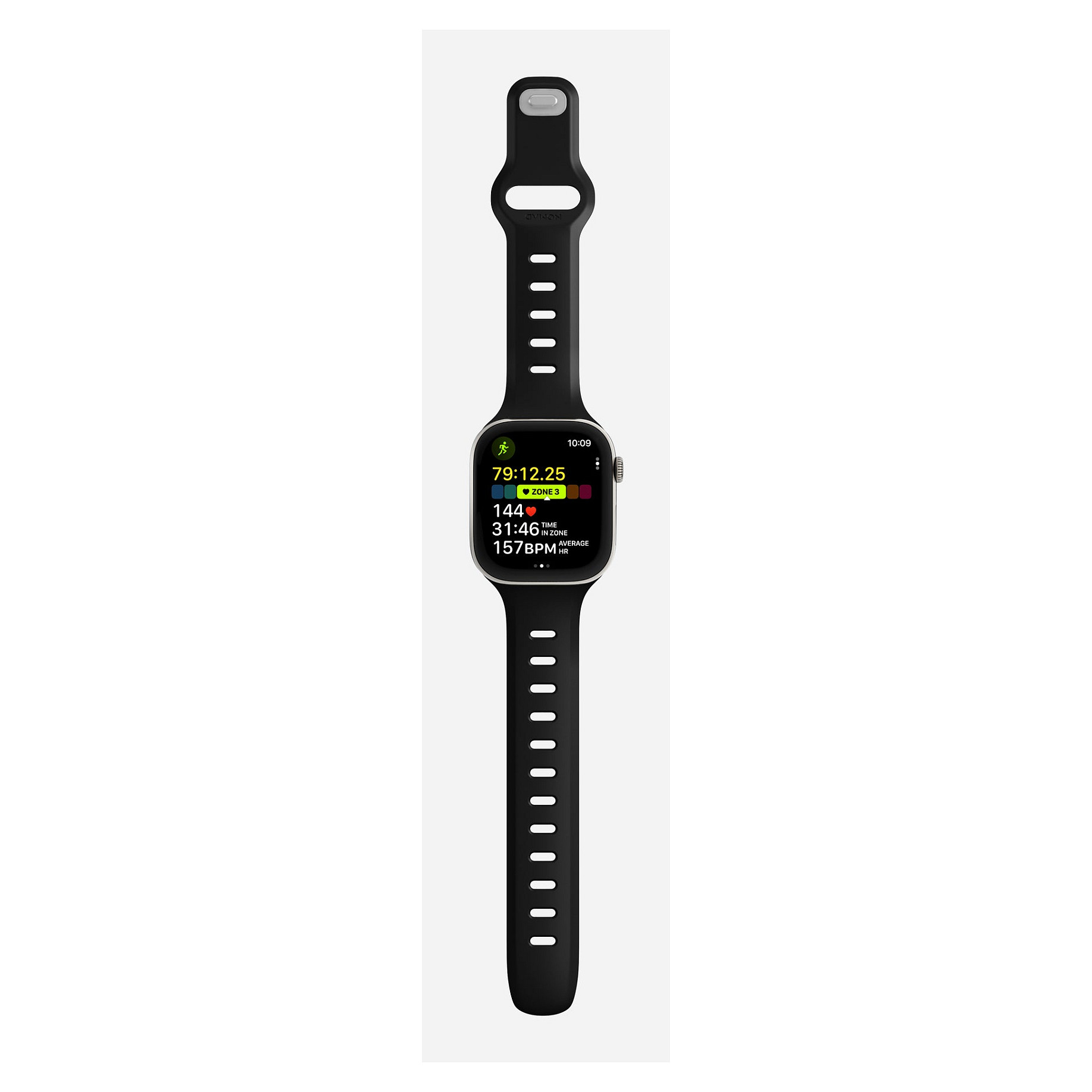 Rripa për ora Nomad Tempo Band / 41mm / 42mm – Zezë - 6