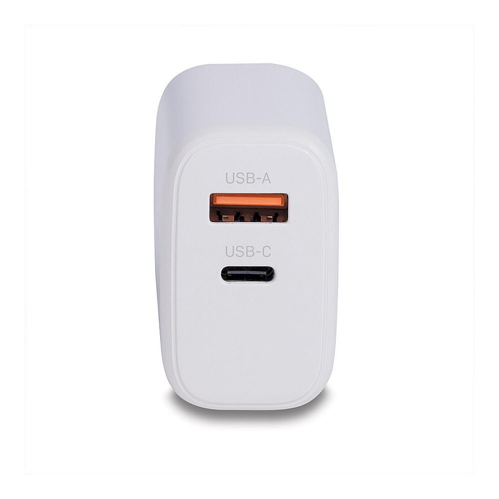 Karikues Lindy USB-A dhe USB-C, GaN, 65W, Power Delivery 3.0, PPS - Bardhë - 4