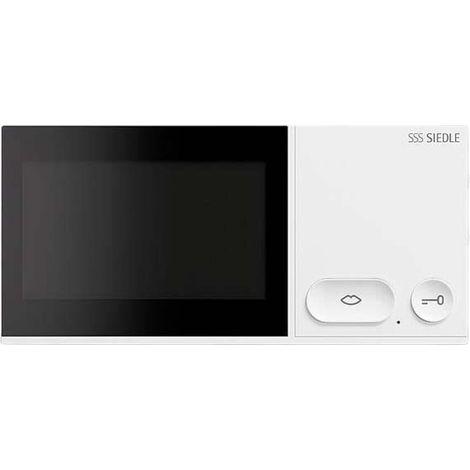 Videostacion i brendshëm Siedle IQ Indoor IQID-0, ekran me ngjyra 4.3", rezolucion 1024 × 600, LAN, Wi-Fi, komunikim pa duar, memorie video, PoE - Bardhë