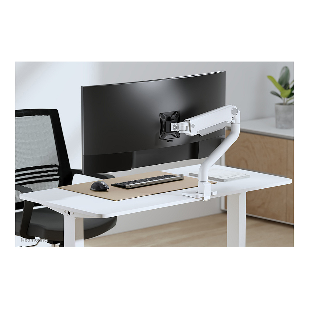 Mbajtëse për Monitor Neomounts DS70S-950WH1 full motion desk mount for 17-49" screens - White - 18