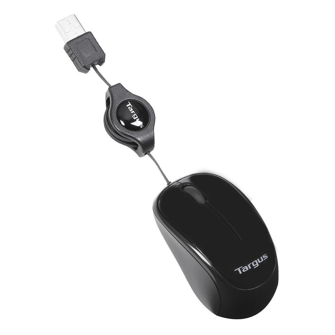Maus me Kabllo Targus AMU75EU, USB, Blue Trace, 1000 DPI, 3 Butona, Kabllo 76cm - Zezë