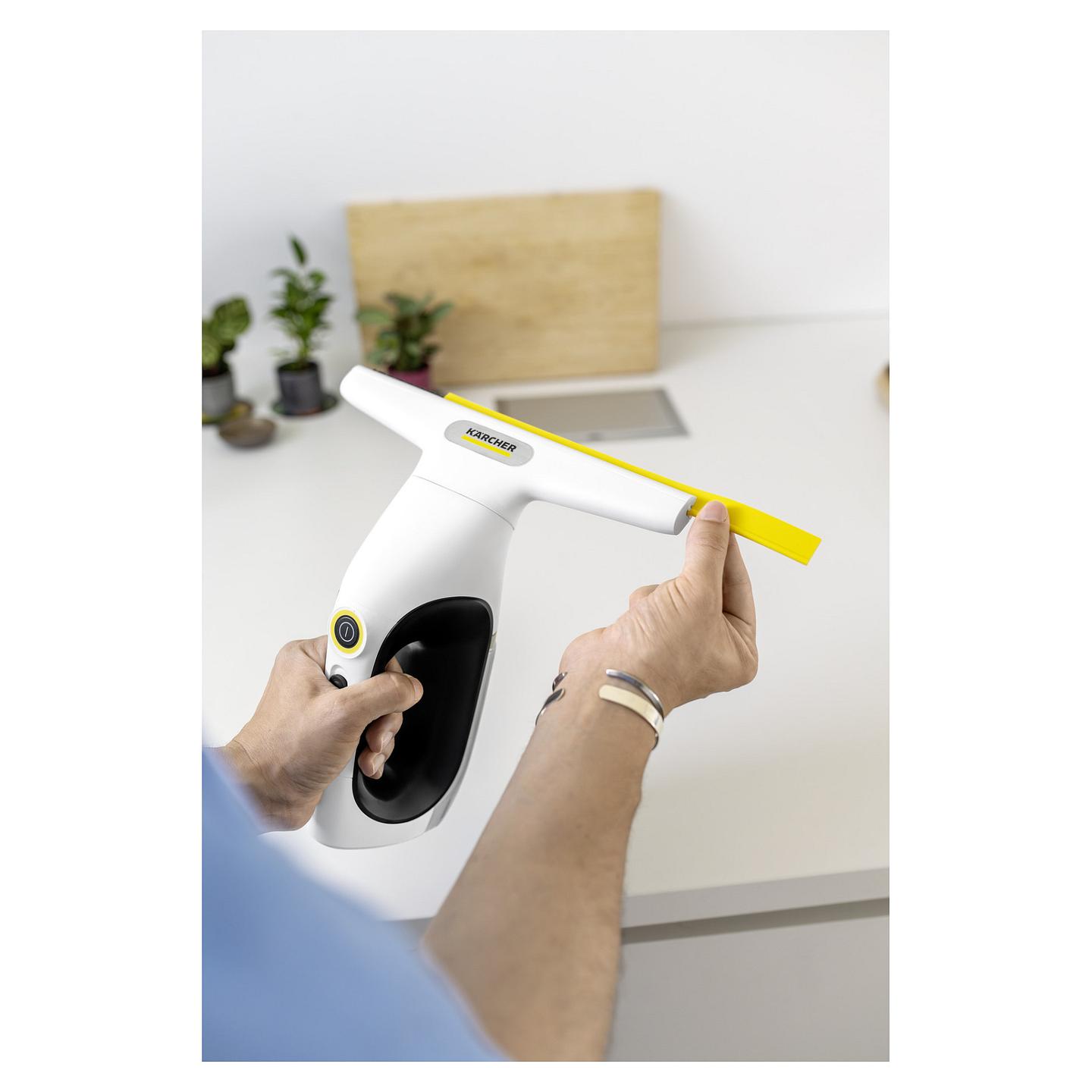 Pastrues Xhamash Kärcher WV 2 Universal Care, 280mm, 120ml, 35min, Li-Ion, 360° - Zezë, Verdhë - 3