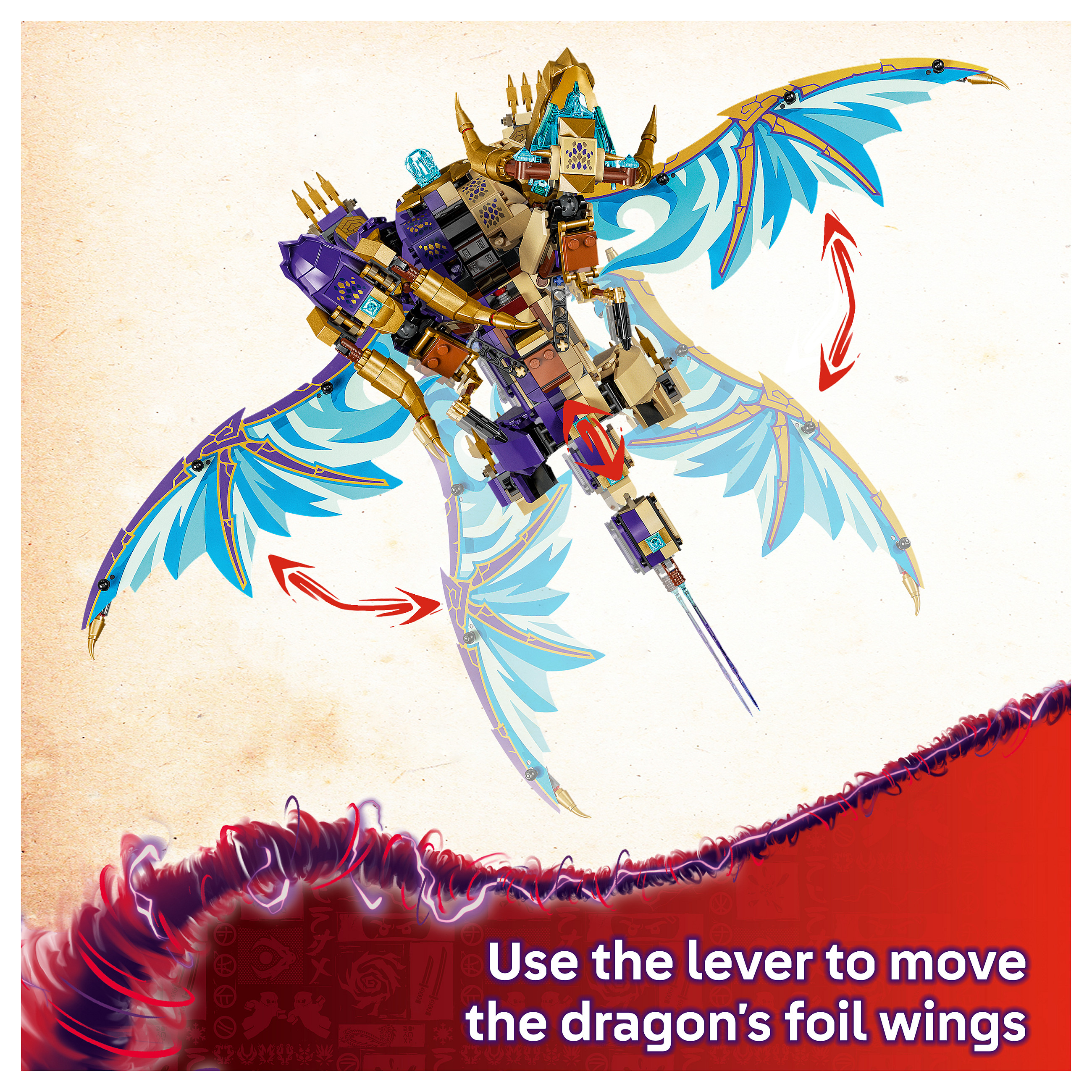 LEGO 71836 Ninjago Light Arc Dragon - 17