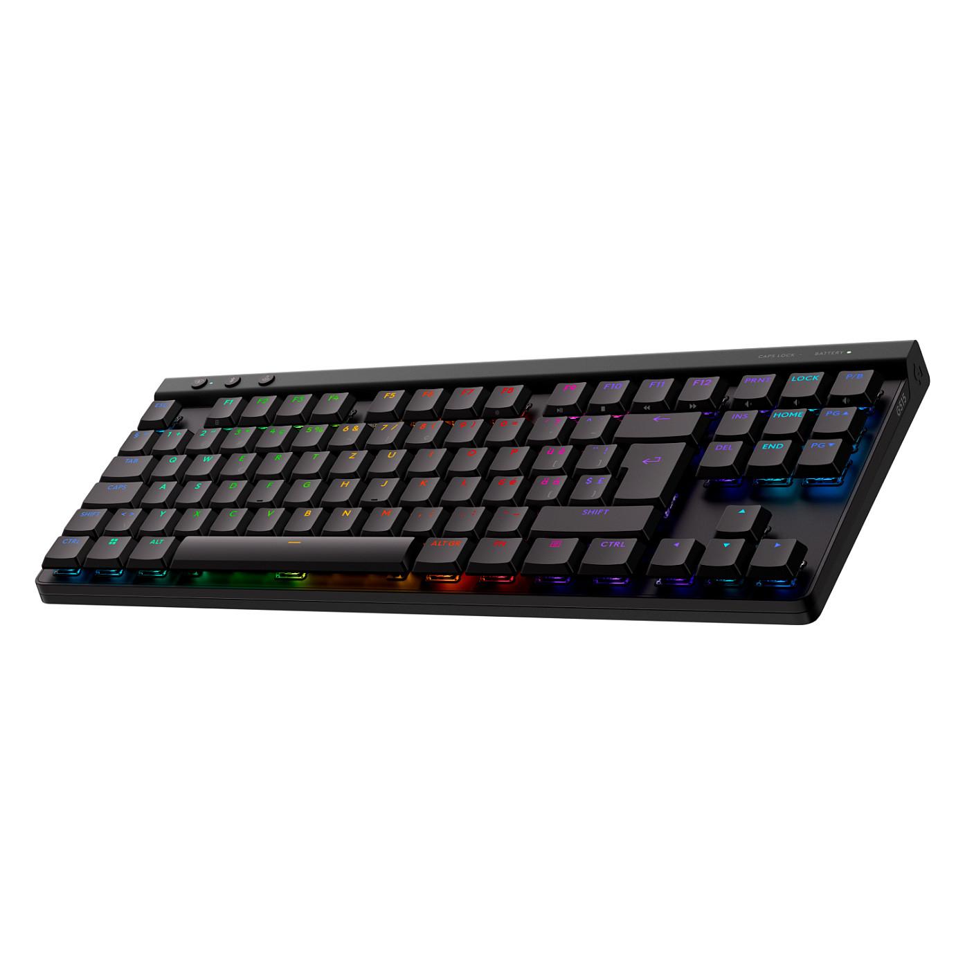 Tastierë Gaming Logitech G G515 LIGHTSPEED TKL / TKL / Mekanike / GL Tactile Switches / QWERTZ / LIGHTSPEED / Bluetooth / RGB - Zezë - 3