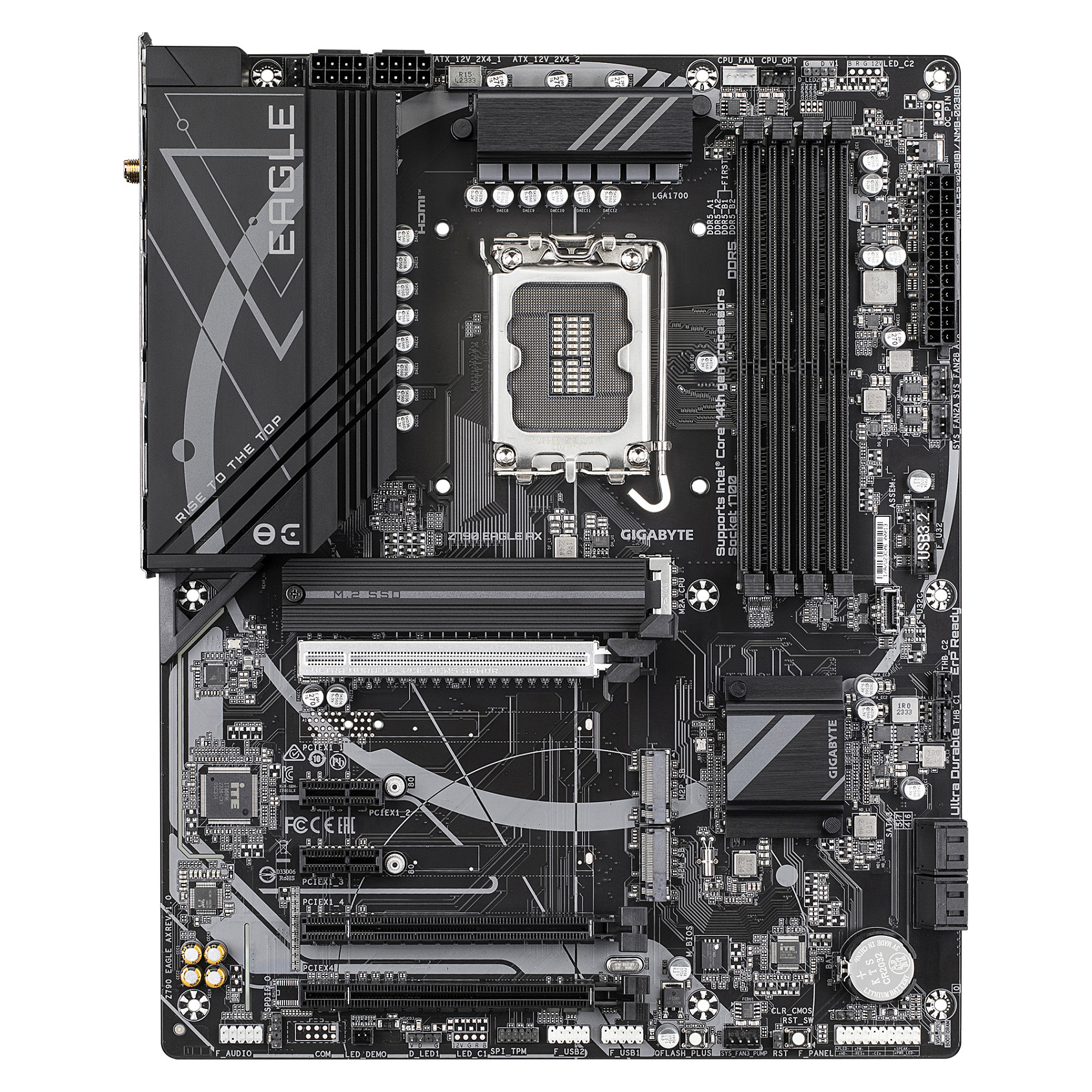 Pllakë Amë MB Intel Gigabyte Z790 Eagle AX / LGA 1700 / DDR5 / HDMI+DP - 2