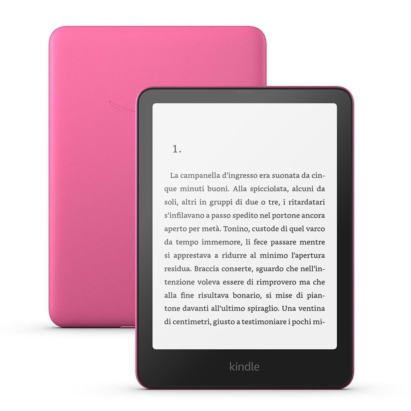 E-book Amazon Kindle Paperwhite Gen12 / B0CFPR32B1 / 7" / 16GB - Rozë - 1