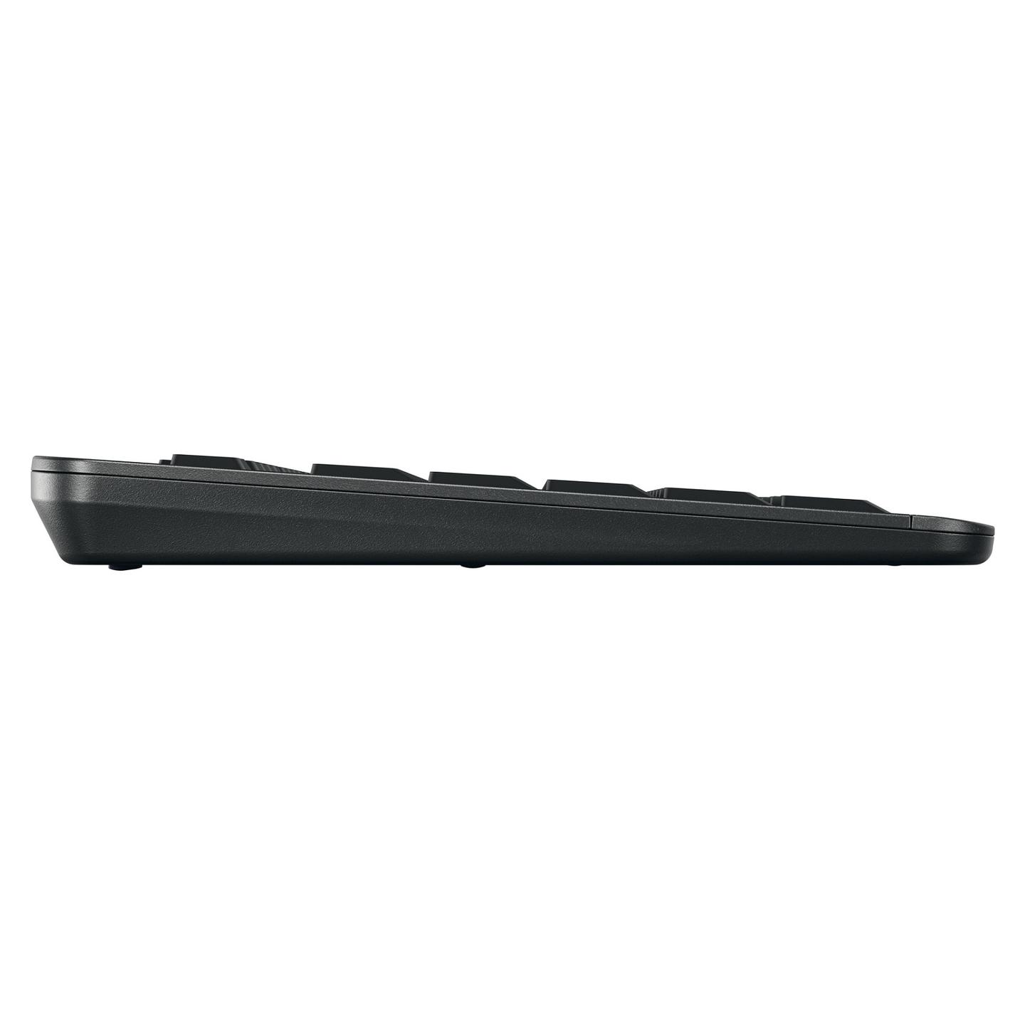 Tastierë pa kabllo CHERRY Stream Keyboard Ultimate / USB + 2.4 GHz + Bluetooth 5.2 / Full-Size / QWERTY / US / Backlit - Zezë - 4