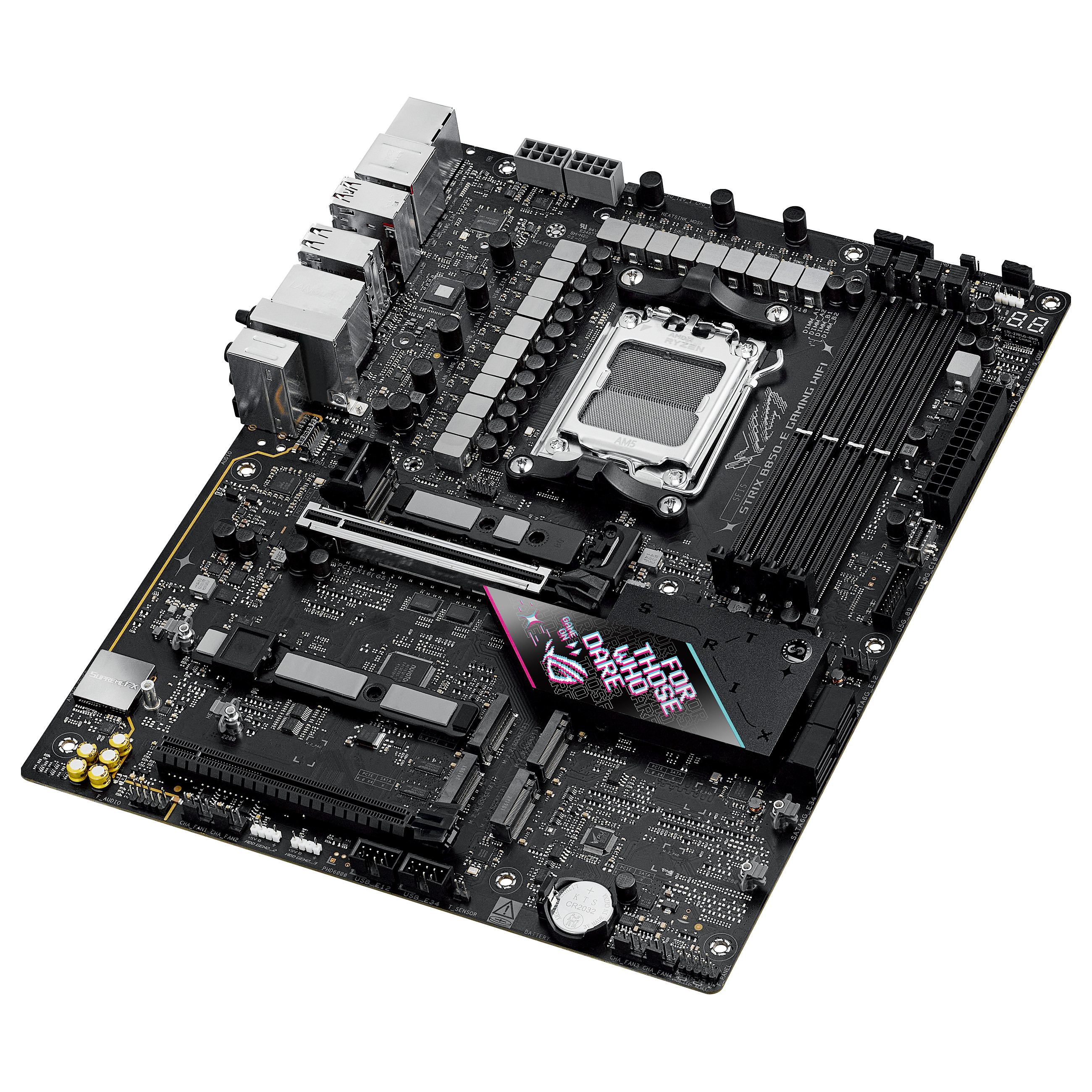 Pllakë Amë AMD AM5 ASUS ROG STRIX B850-E Gaming WIFI / DDR5 / HDMI+DP - 3