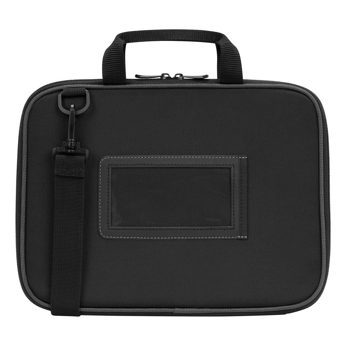 Çantë për Laptop Targus Work-in Essentials TED006GL / Briefcase / 11.6" / Polyurethane / Soft Lining / Elastic Straps / Front Pocket / Detachable Shoulder Strap - Zezë/Gri - 2