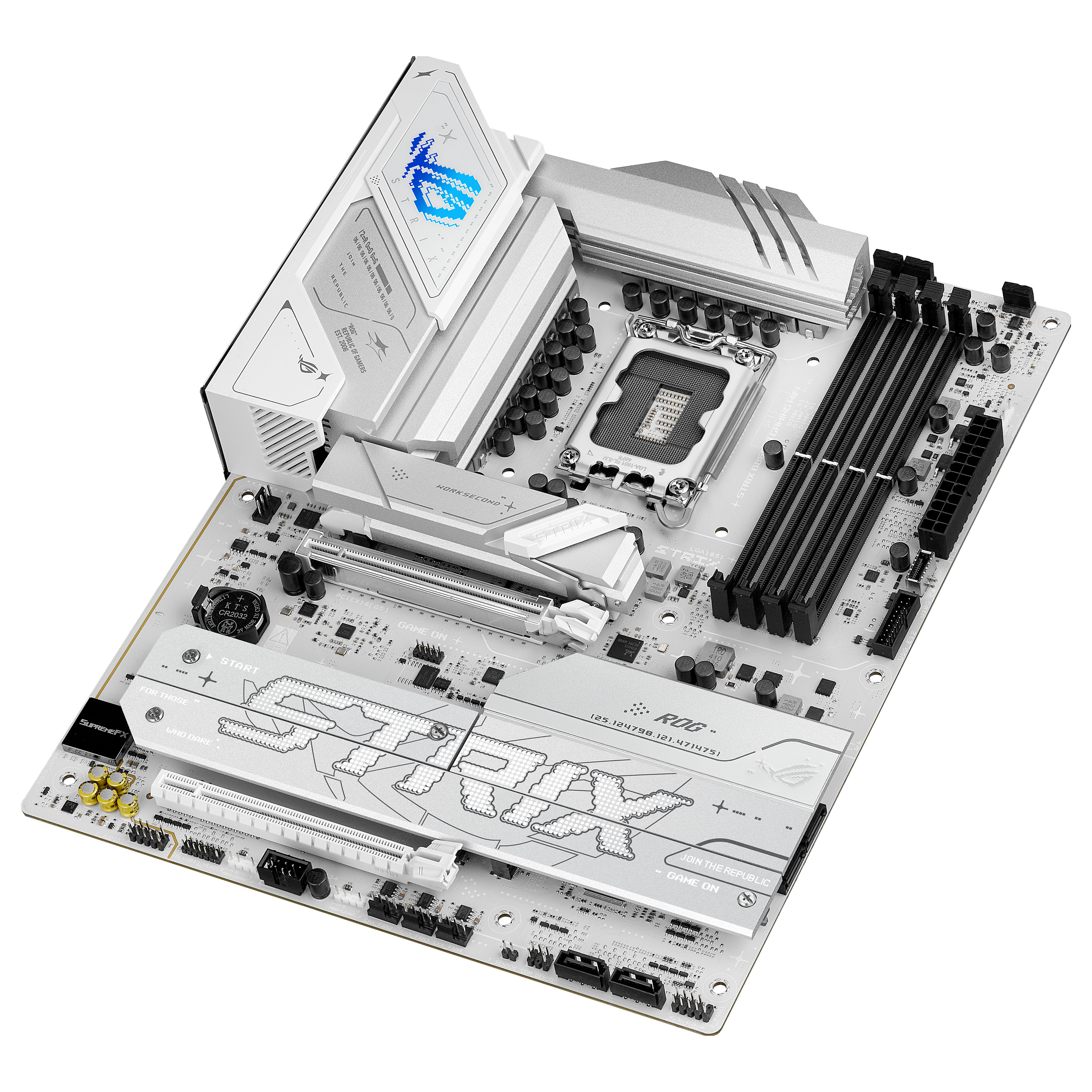 Pllakë Amë MB Intel LGA1851 ASUS ROG STRIX B860-A GAMING WIFI DDR5 - 7