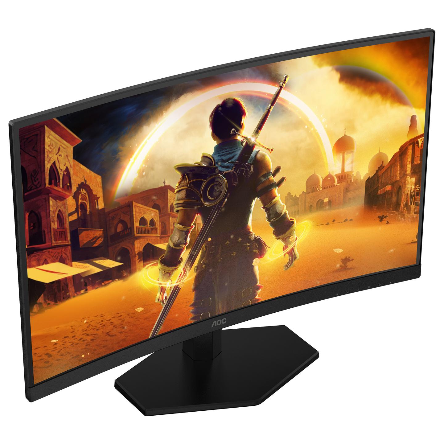 Monitor Gaming AOC C27G42ZE, 27", FHD VA Curved, 260Hz, 1ms, HDMI+DP - Zezë - 6